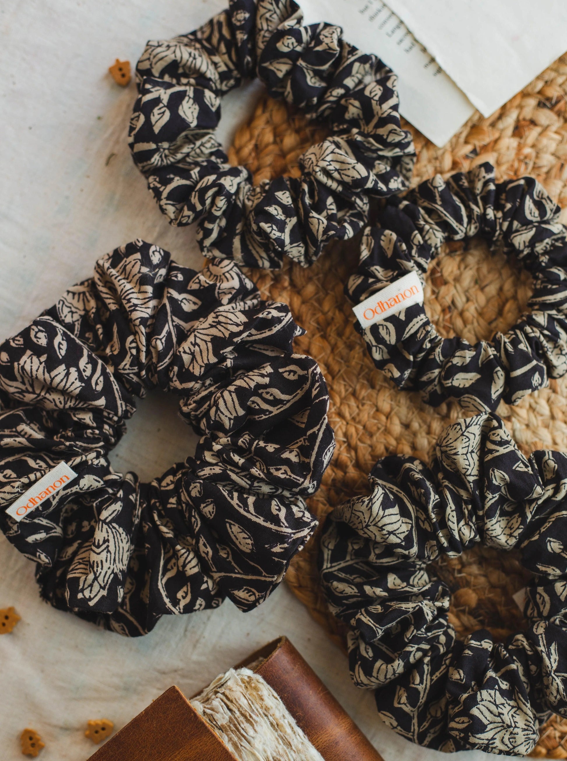 Pack of 3 Scrunchies - Odhanon