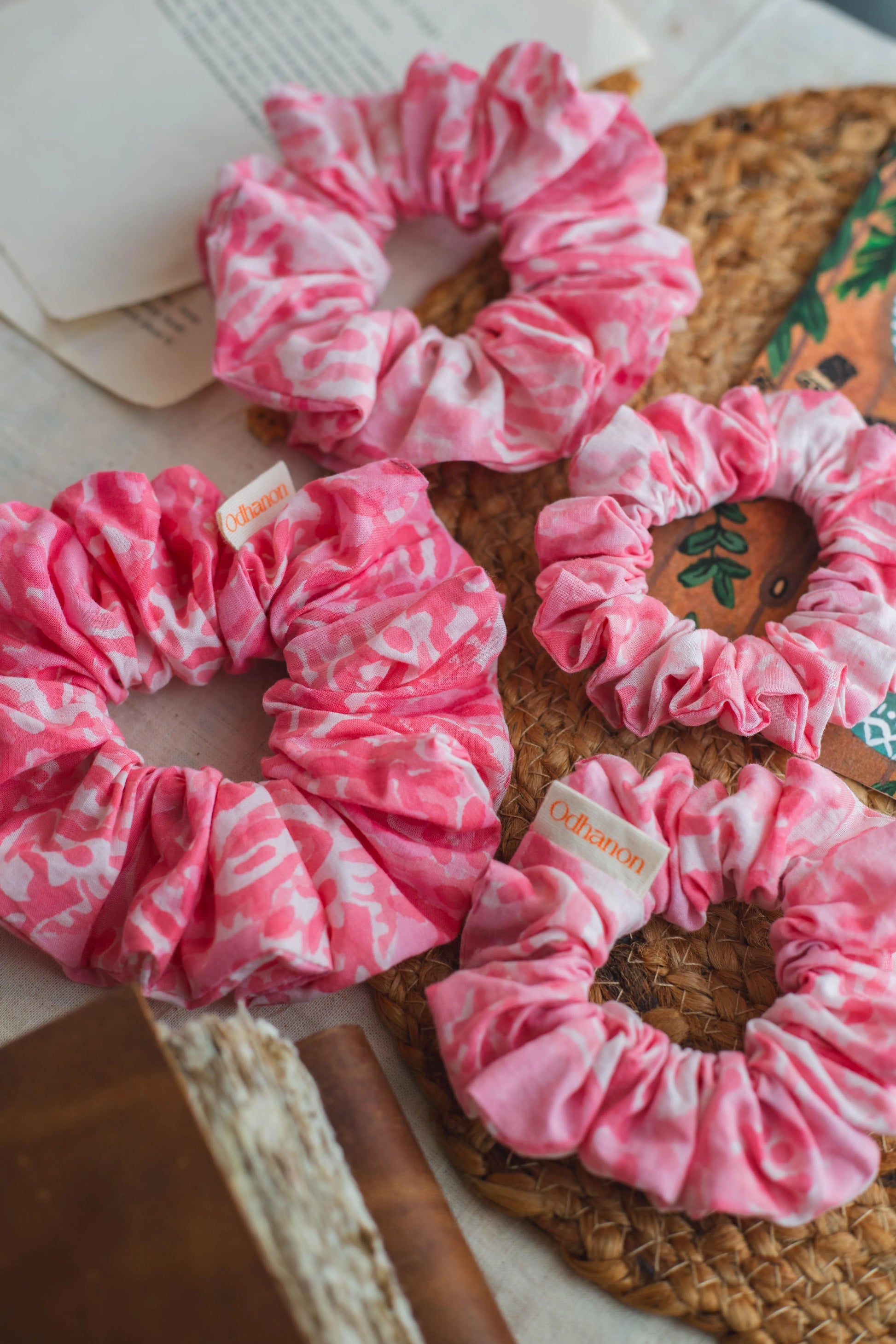 Bohemian Cotton Scrunchie - Odhanon