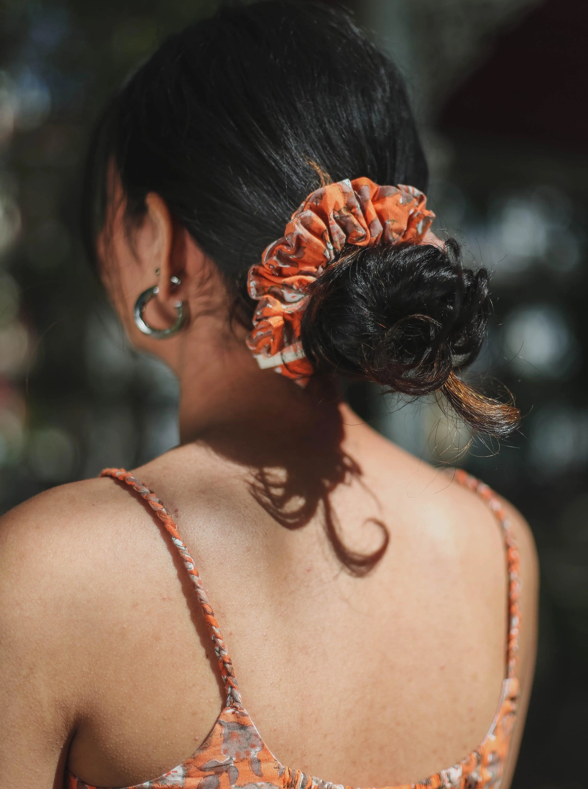Summer Cotton Scrunchies - Odhanon