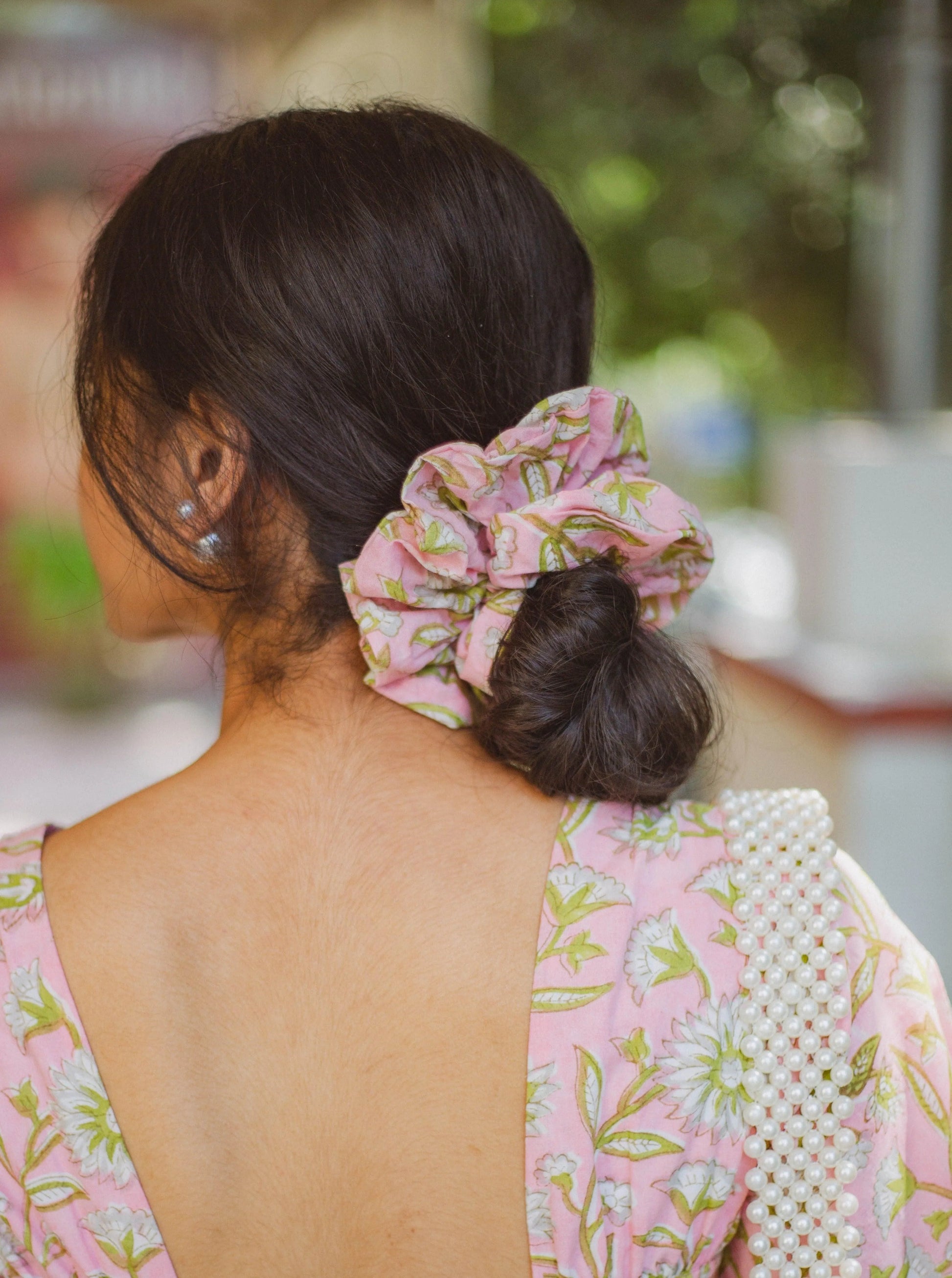 Set of 3 Boho Scrunchies - Odhanon