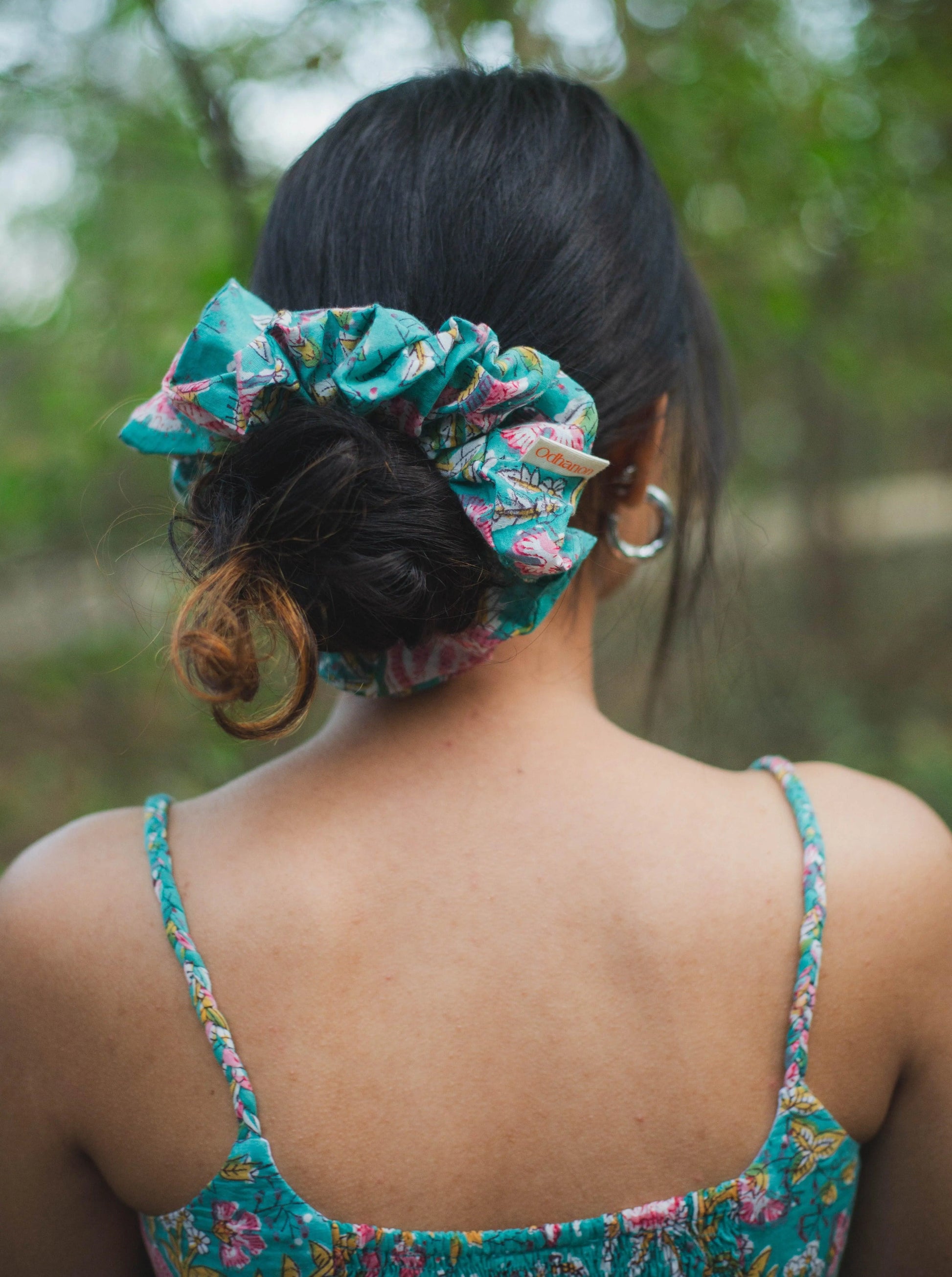 Set of 3 Boho Scrunchies - Odhanon