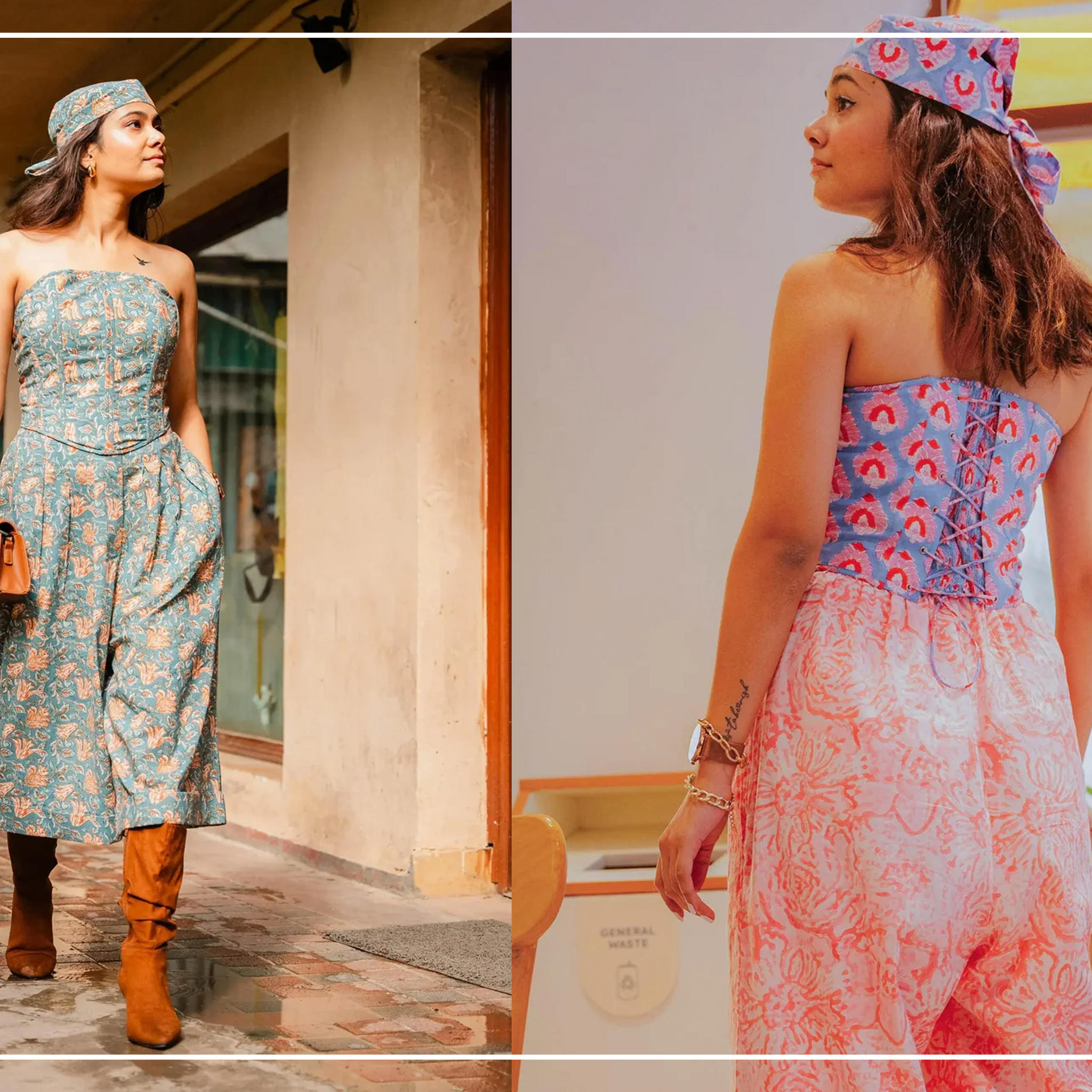 How to Build Capsule Outfits with Corset Tops & Puff-Sleeve Blouses