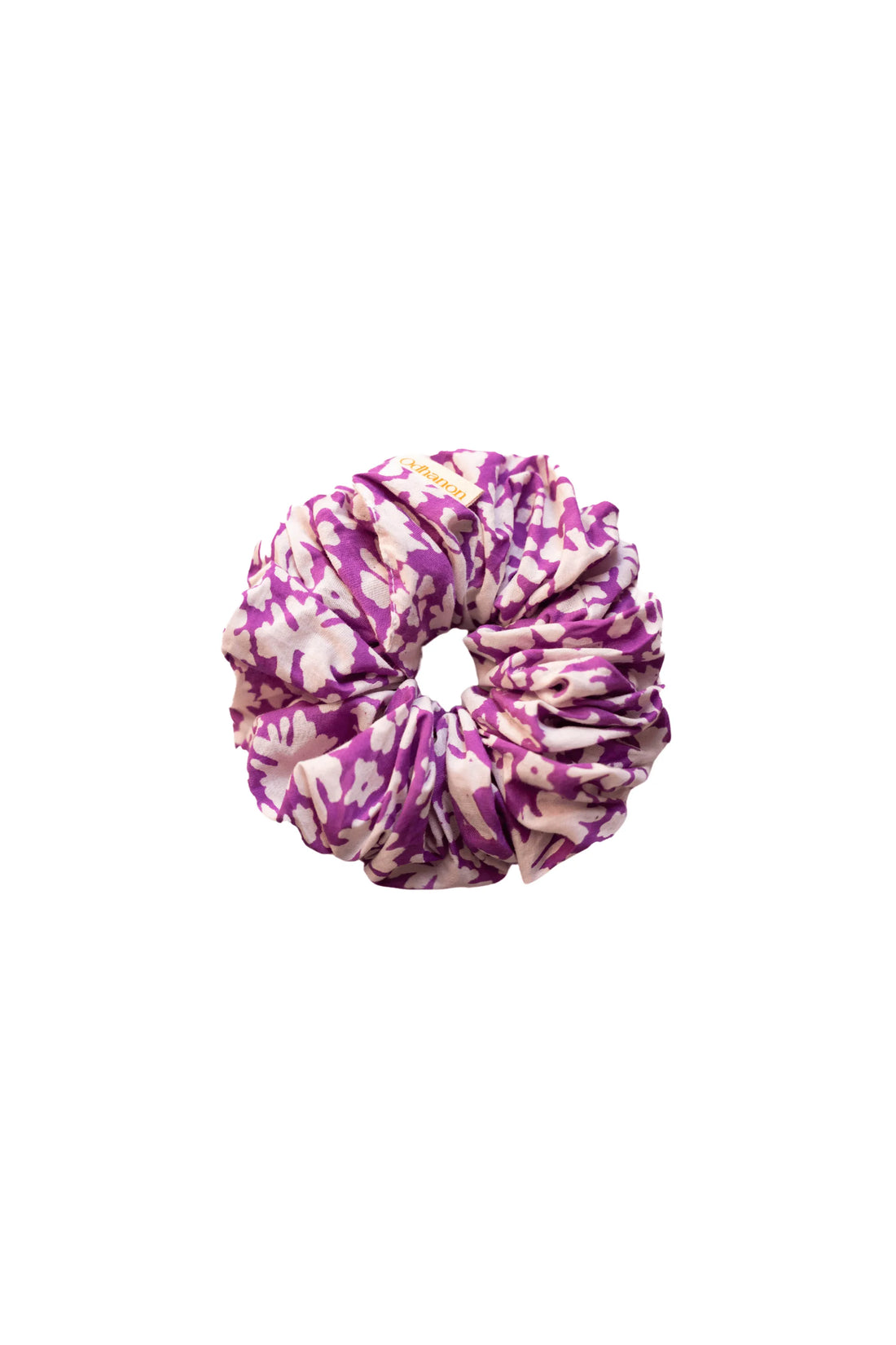 Purple Cotton Scrunchie - Odhanon