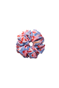Leaf Print Cotton Scrunchie - Odhanon