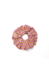 Pink Stripes Scrunchie