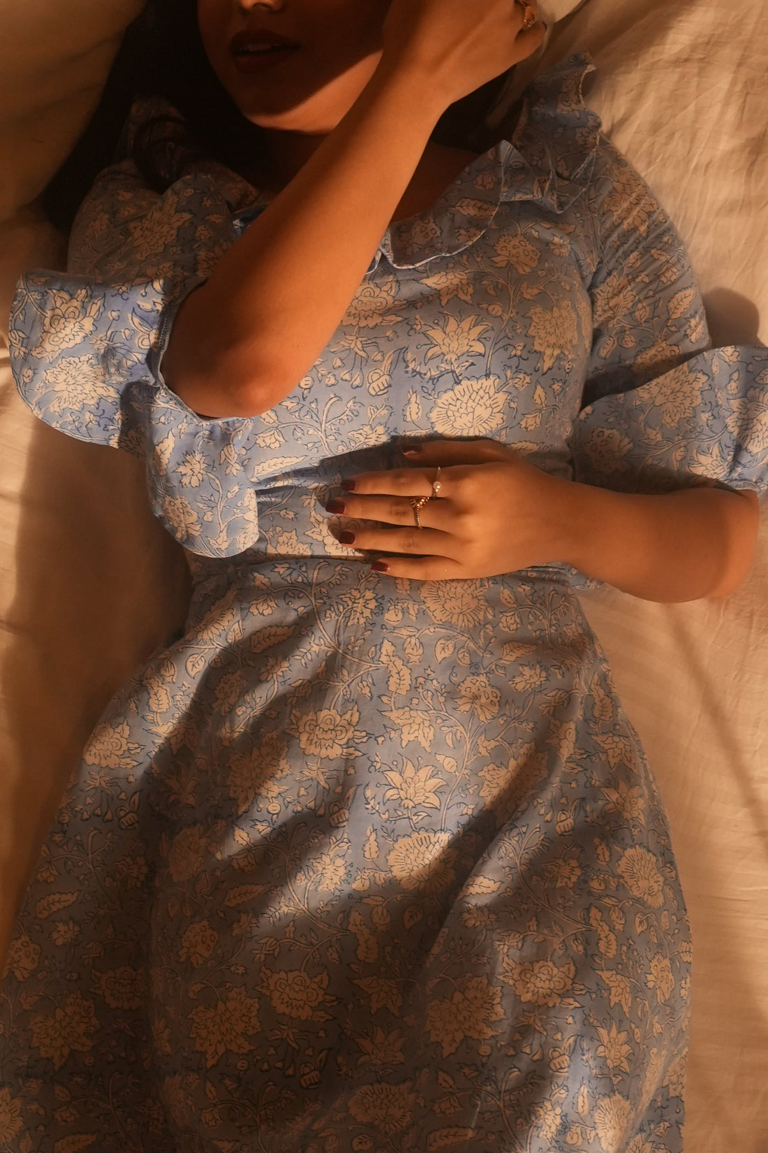 Jasmine in Blue