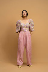 Orchid Set in Yellow & Pink