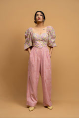 Orchid Set in Yellow & Pink