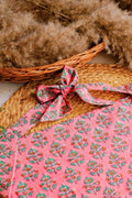 Pink Butta Floral Bandana - Odhanon