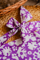 Floral Purple Bandana - Odhanon
