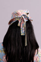 Two Side Blue Green Bandana