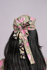 Two Side Black Green Bandana