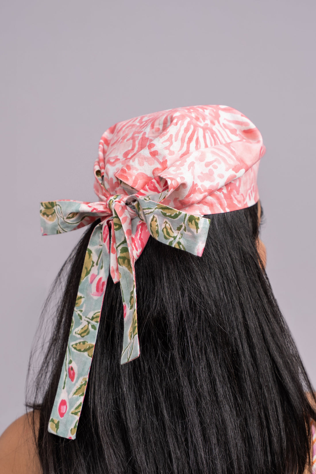 Two Side Blue Pink Bandana
