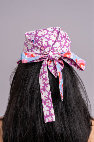 Two Side Purple Bandana