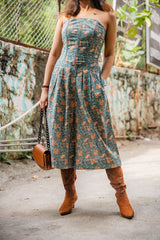 Floral Wide Leg Culottes