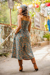 Floral Wide Leg Culottes