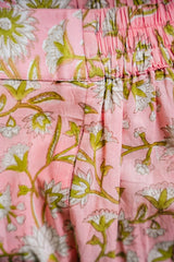 Pink Cotton Culottes