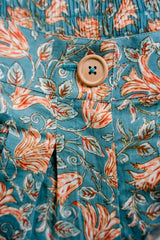 Floral Wide Leg Culottes