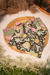 Two Side Black Green Bandana