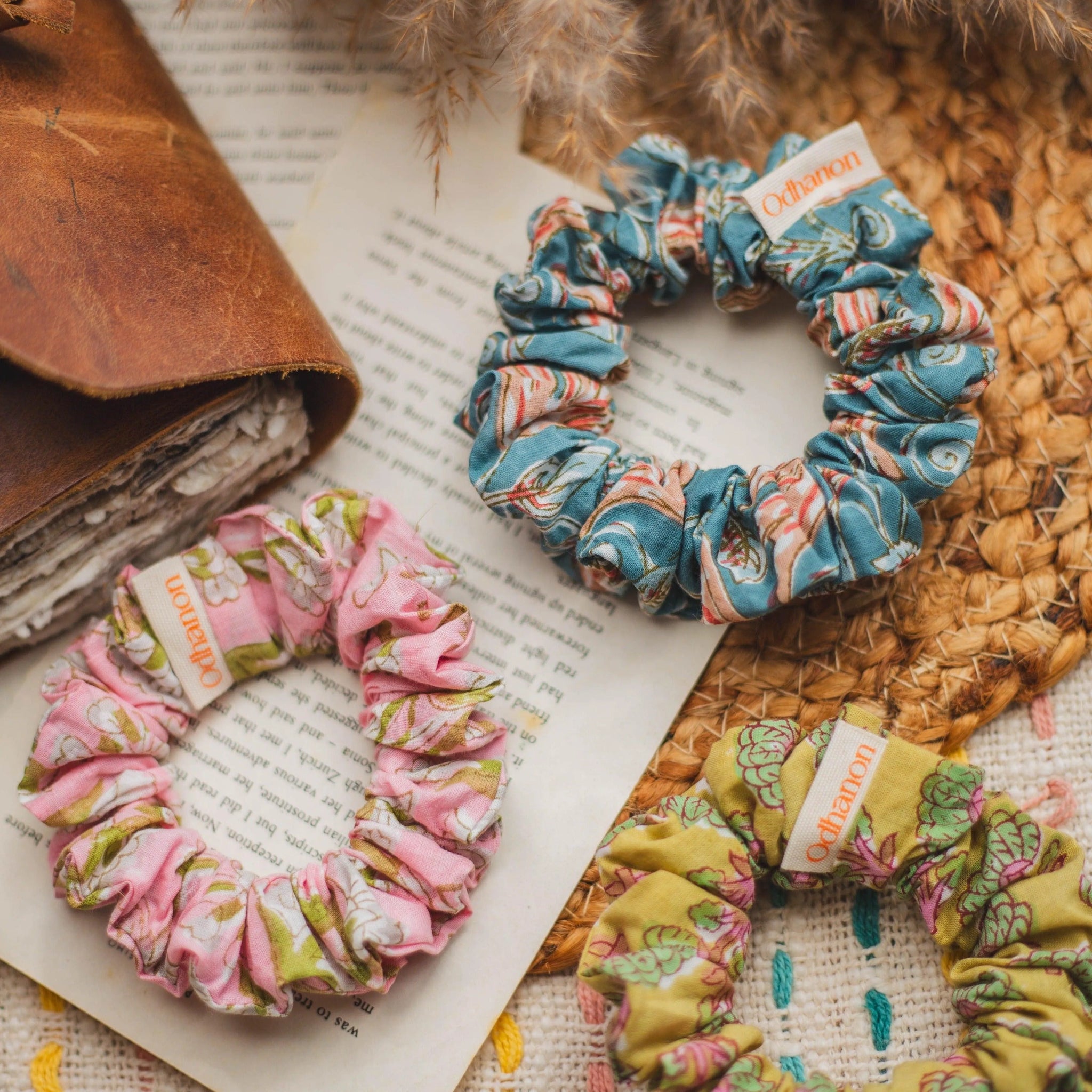 Pack of Bohemian Scrunchies - Odhanon
