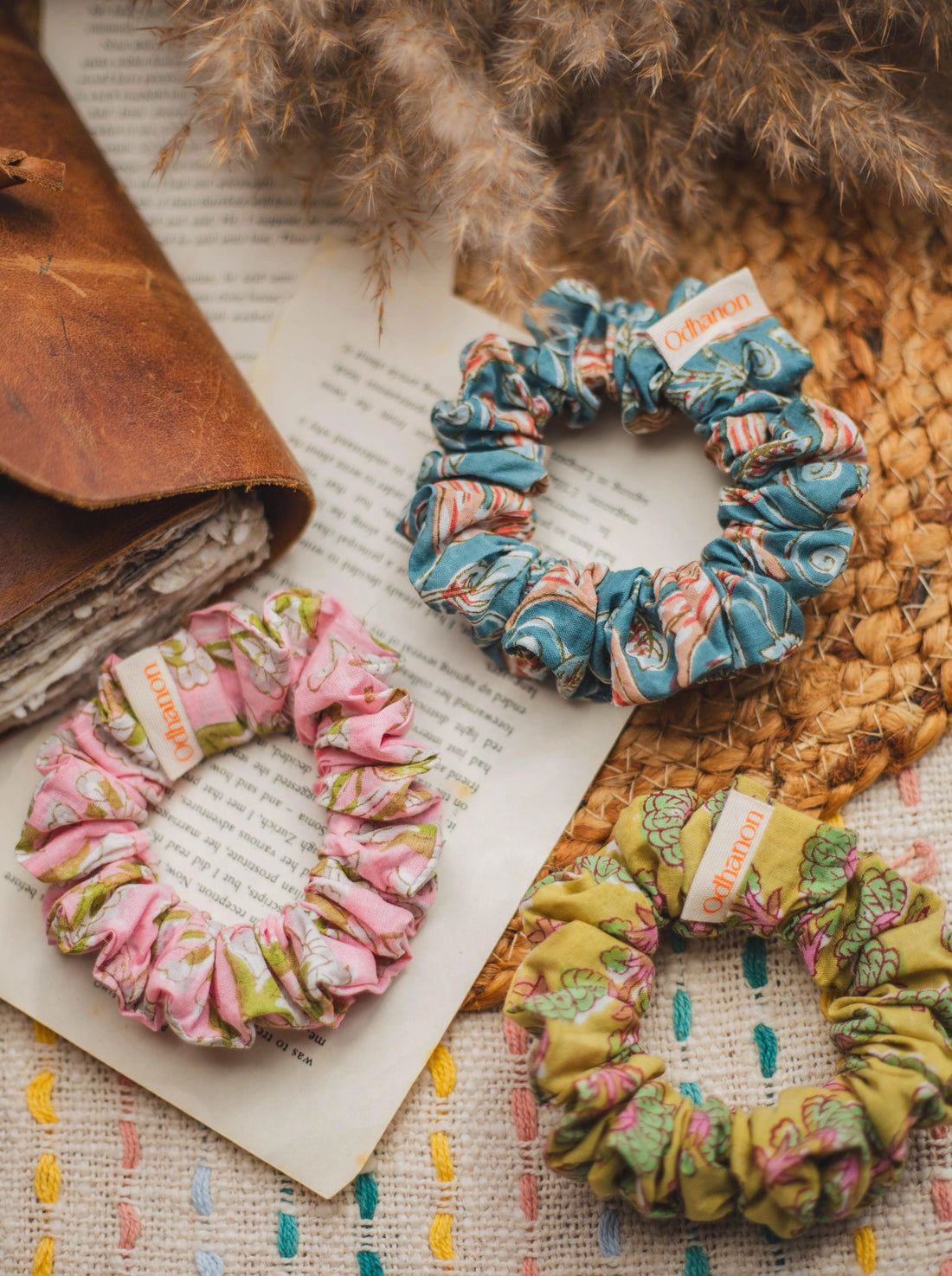 Pack of Bohemian Scrunchies - Odhanon