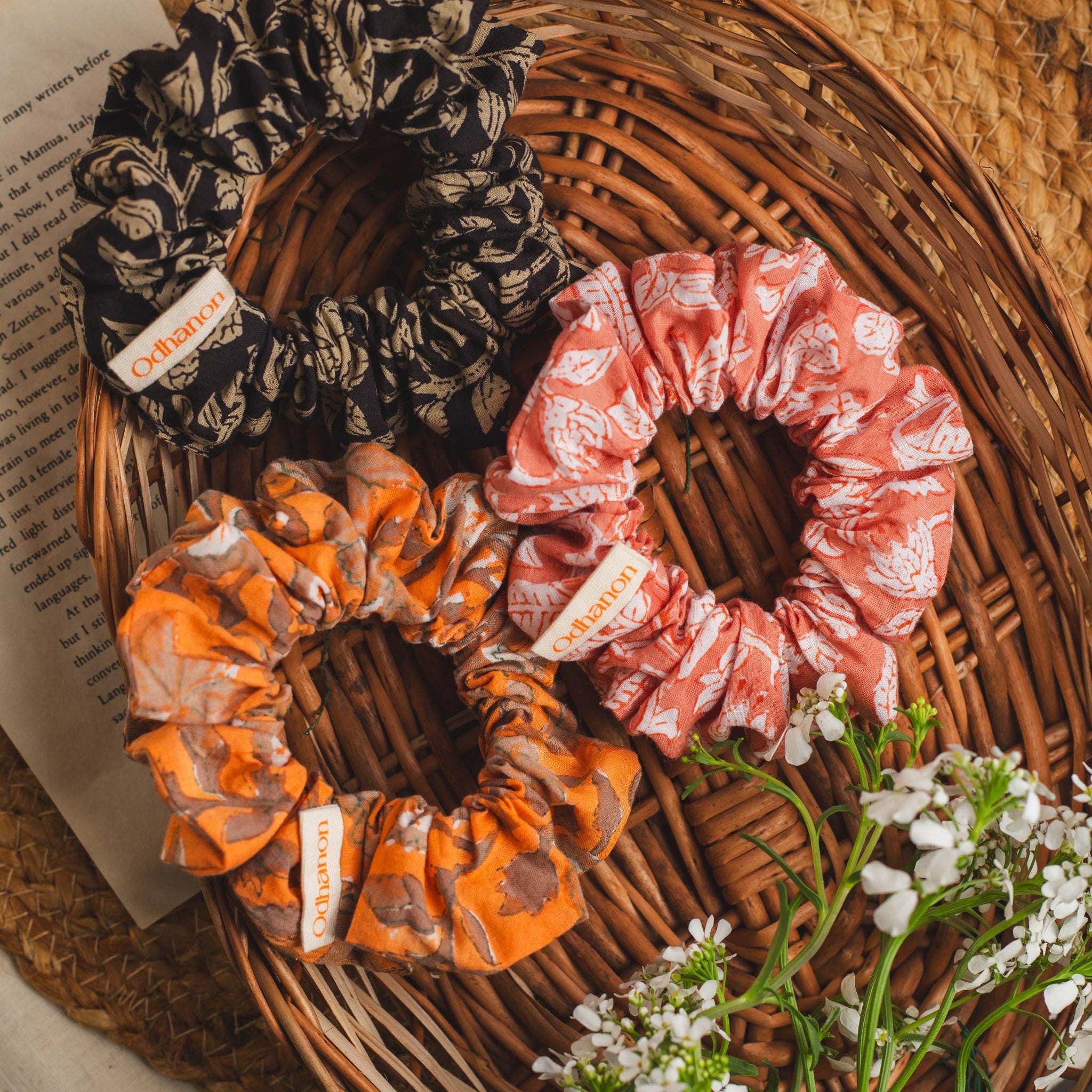 Pack of 3 Scrunchies - Odhanon