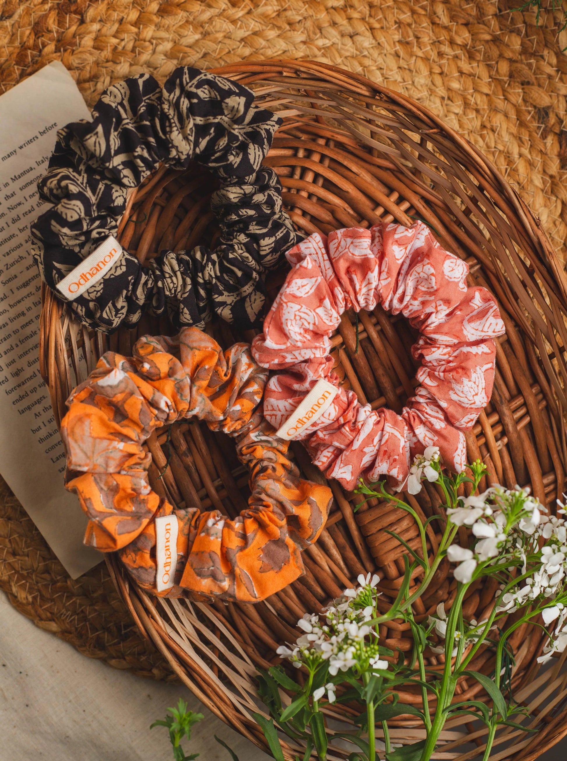 Pack of 3 Scrunchies - Odhanon