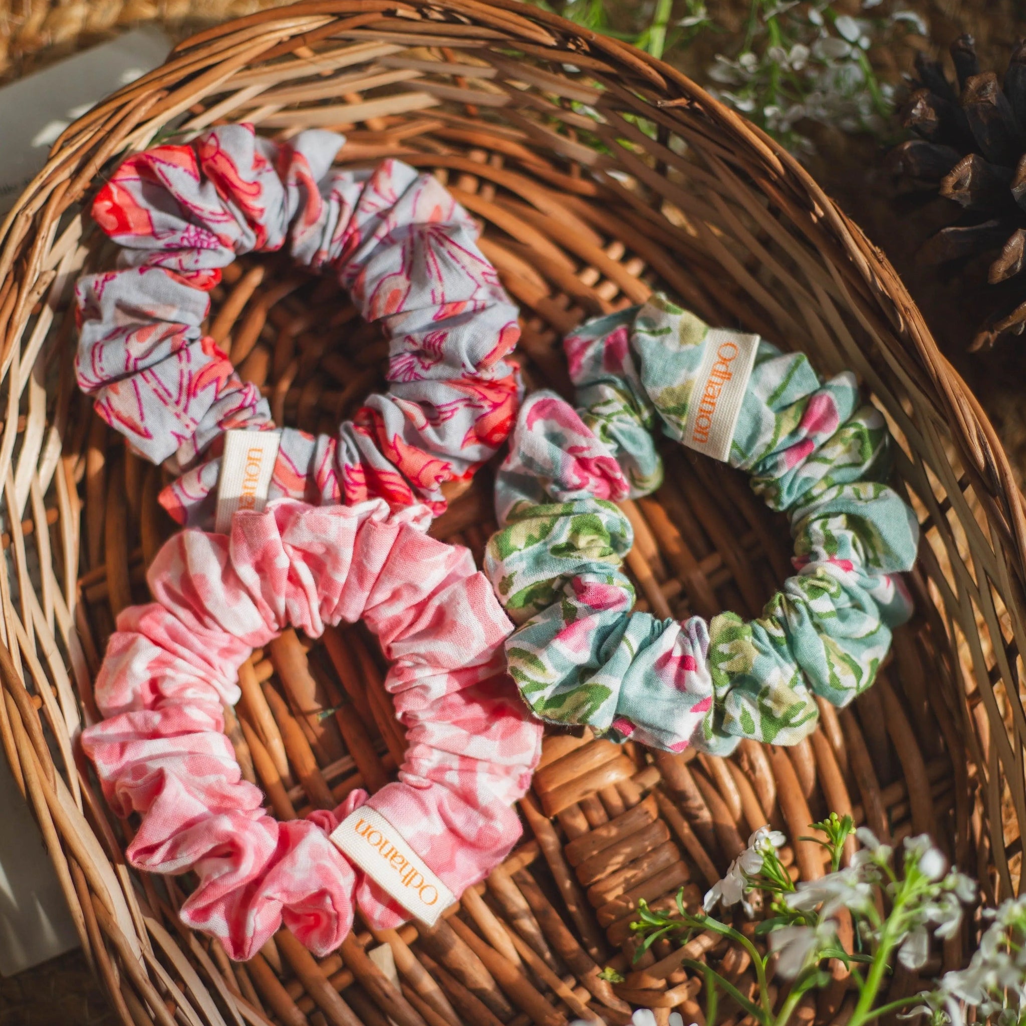 Set of Summer Scrunchies - Odhanon