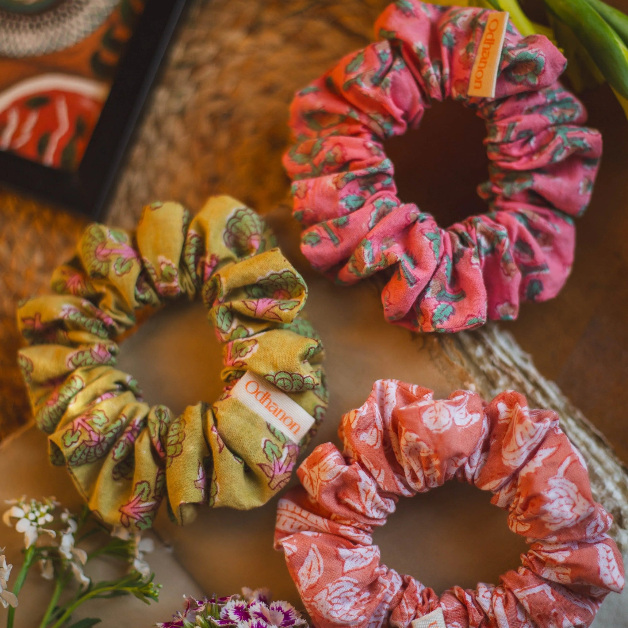 Cotton Scrunchies Pack - Odhanon
