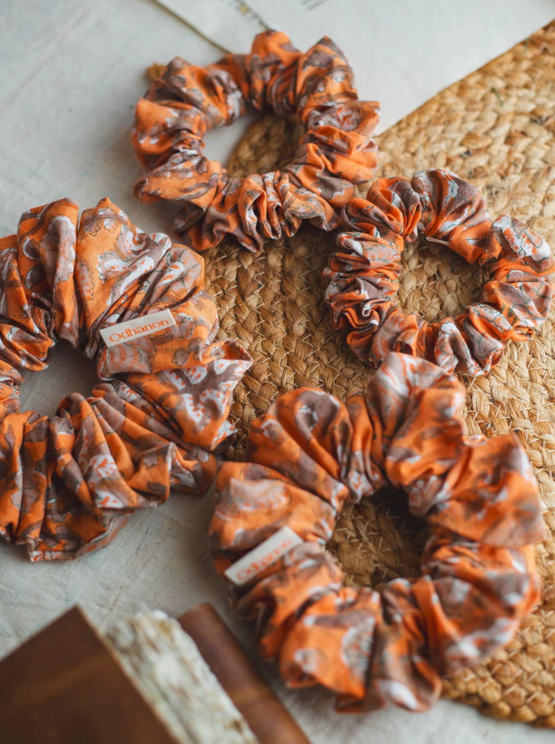 Cute Hair Scrunchies Set - Odhanon