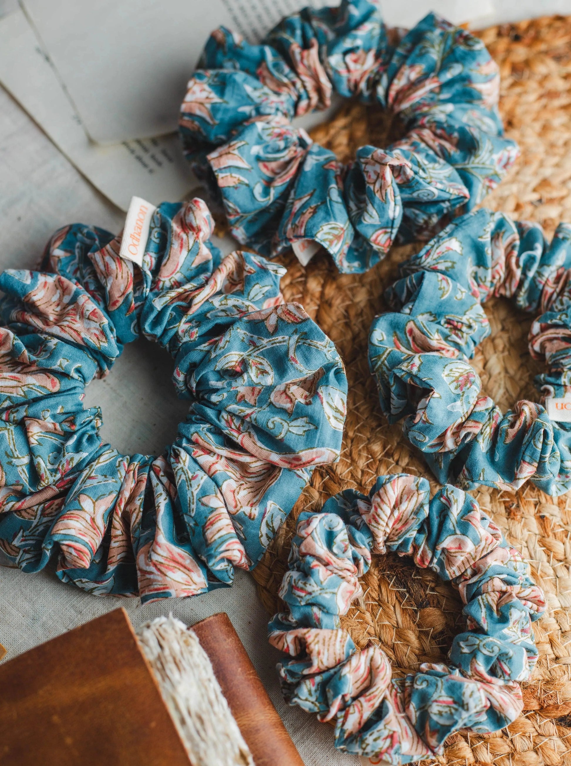 Bohemian Cotton Scrunchie - Odhanon