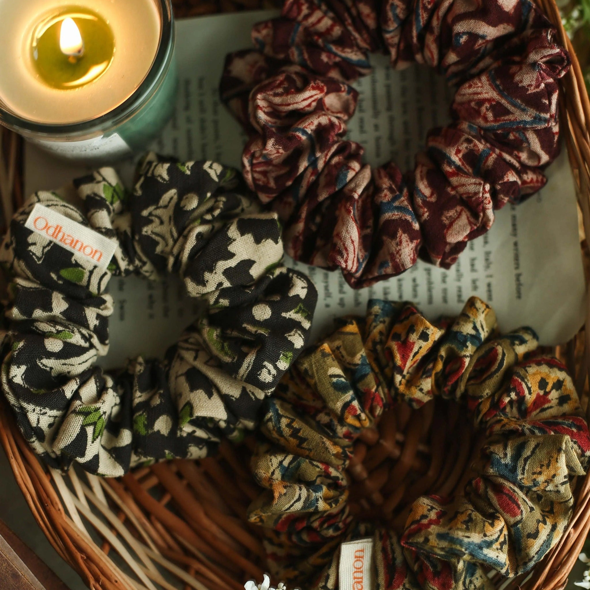 Bohemian Scrunchies Combo - Odhanon