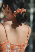 Orange Florals Top - Odhanon
