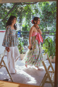 Bow Top and Floral Skirt - Odhanon