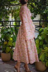 Elegant Flare Bell Sleeve Dress