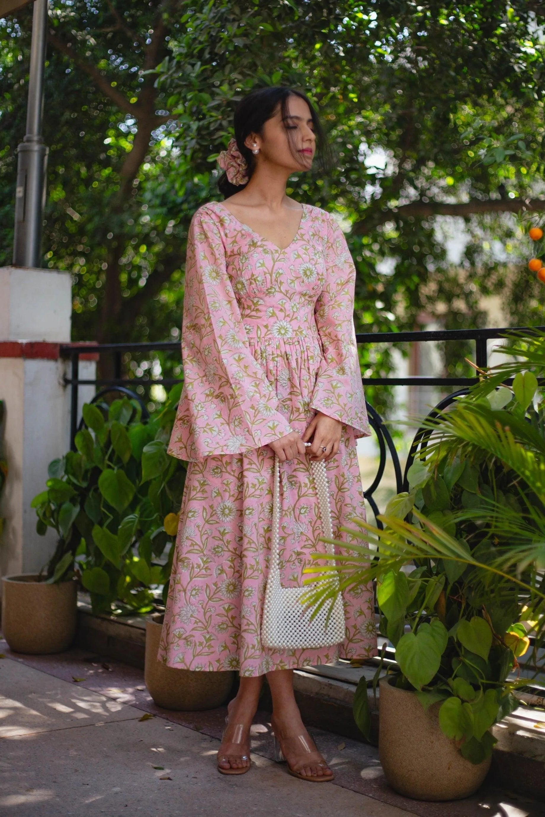 Elegant Flare Dress - Odhanon