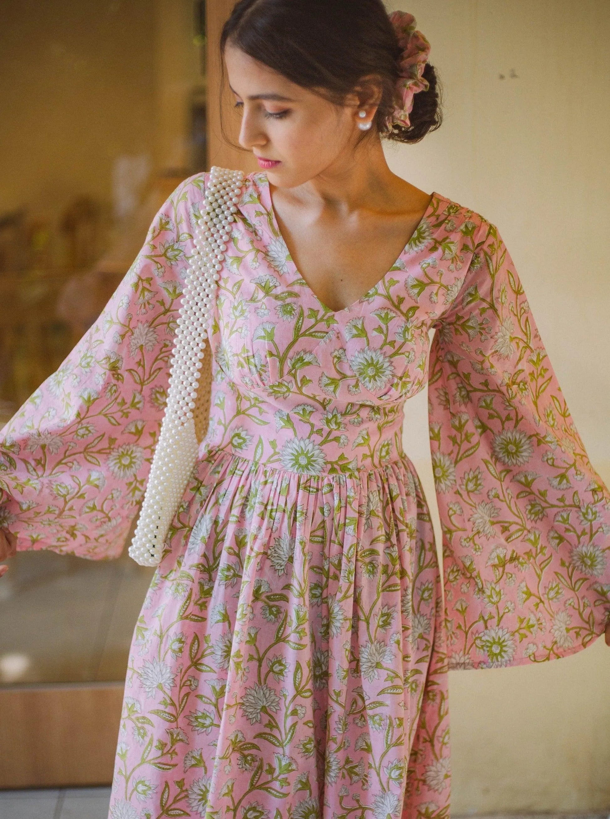 Elegant Flare Dress - Odhanon
