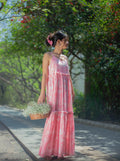 Flared Maxi Summer Dress - Odhanon