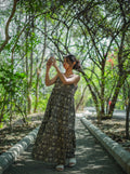 Flared Maxi Summer Dress - Odhanon