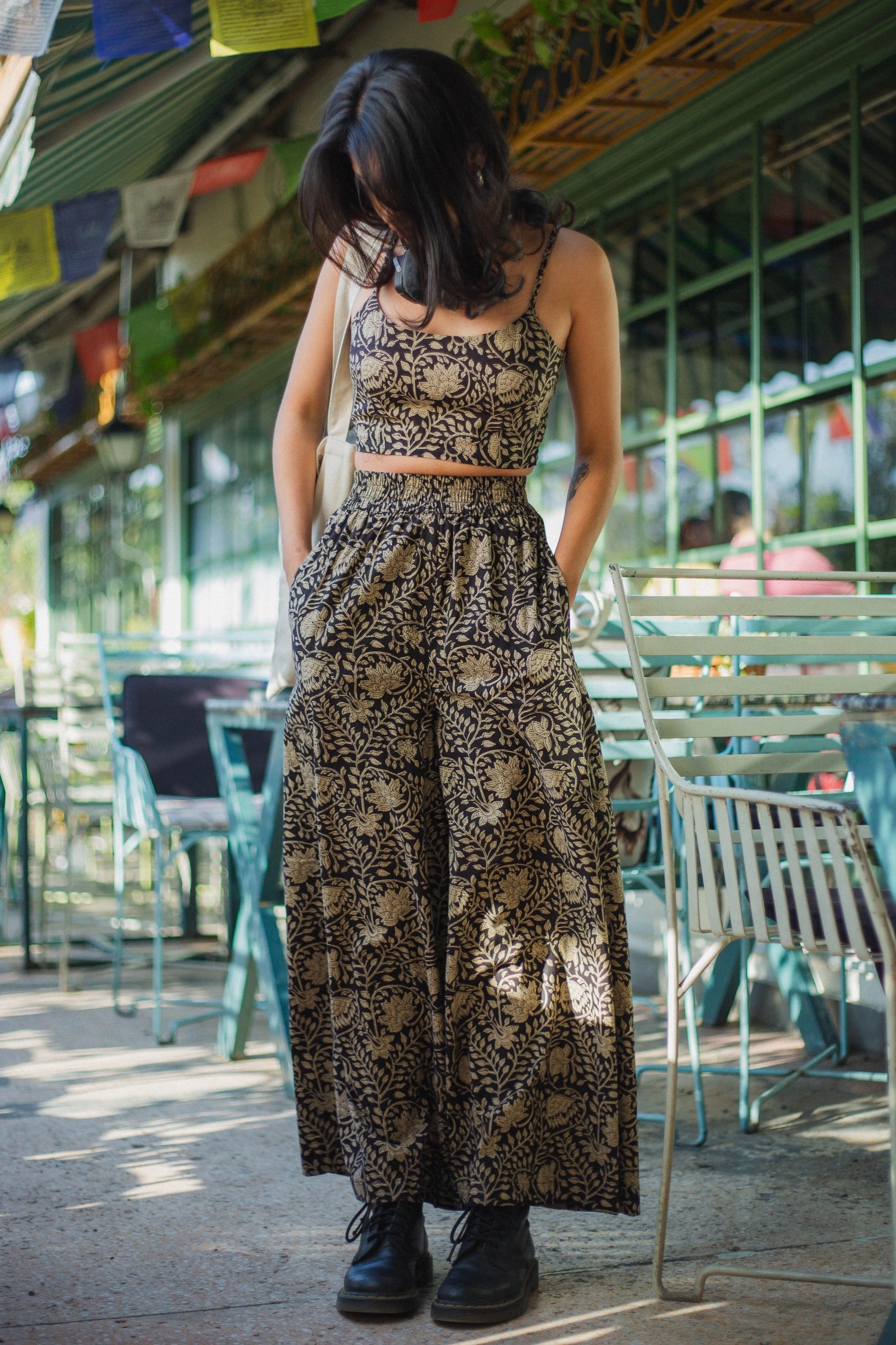 Long Flared Pants - Odhanon