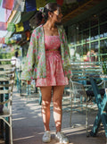 Oversized Floral Shirt - Odhanon
