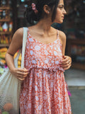 Flared Maxi Summer Dress - Odhanon