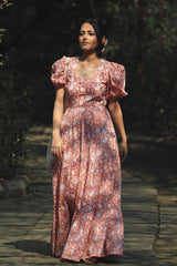 Fit and Flare Maxi Dress - Odhanon