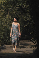 Floral Cotton Slip Dress