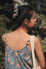 Floral Cotton Slip Dress