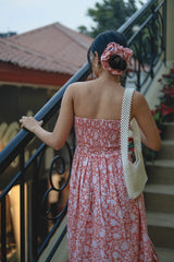 Peach Fuzz Bow Dress