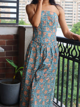 Floral Wide Leg Culottes